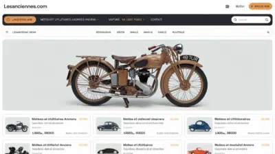 Lesanciennes.com autos : le carrefour des annonces pour motos et utilitaires