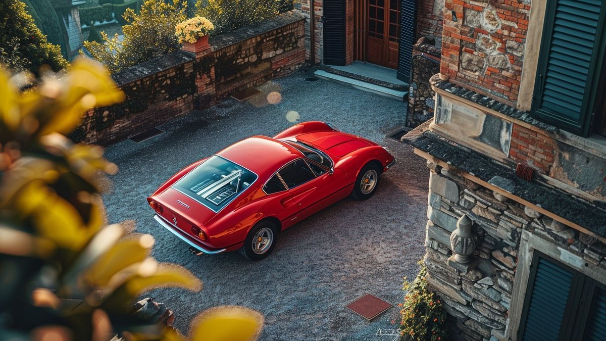 Explorez le charme de la Ferrari Dino 206 GT : un voyage à travers son histoire et ses innovations