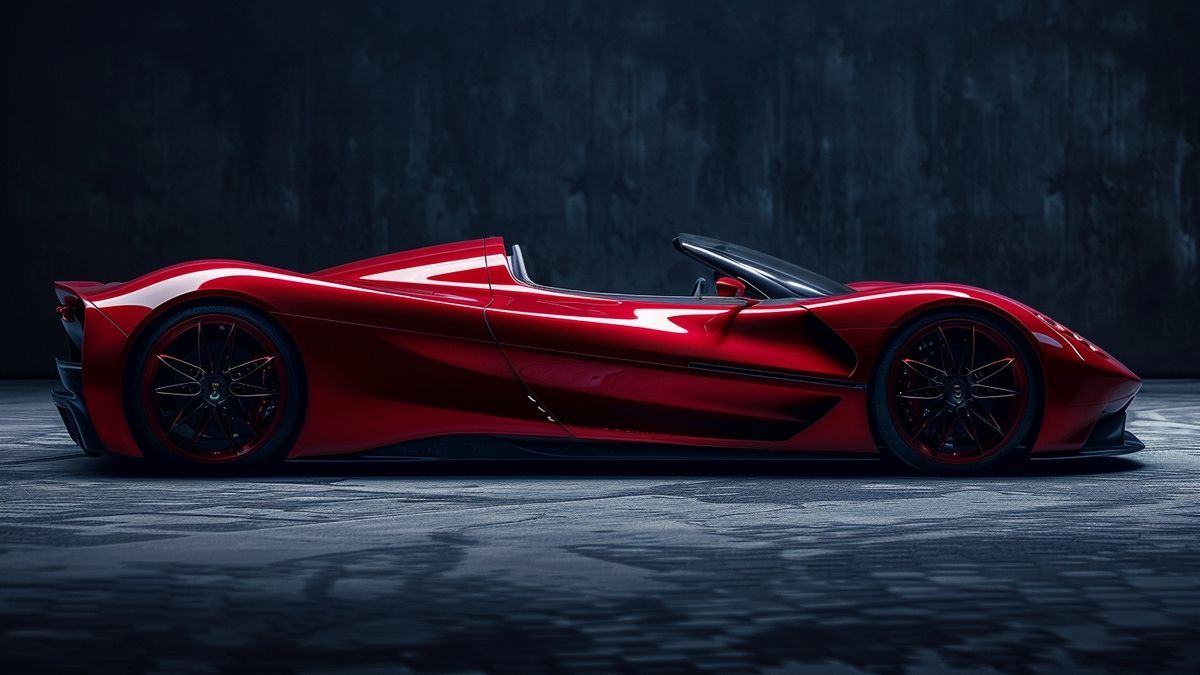 La Ferrari F355 Spider : Un symbole de puissance et de beauté sur quatre roues
